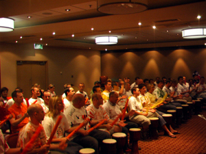 Fantastic Furniture Holistic Services Conference When the Going Gets Tough Interactive Drumming Bankstown Sports Club 